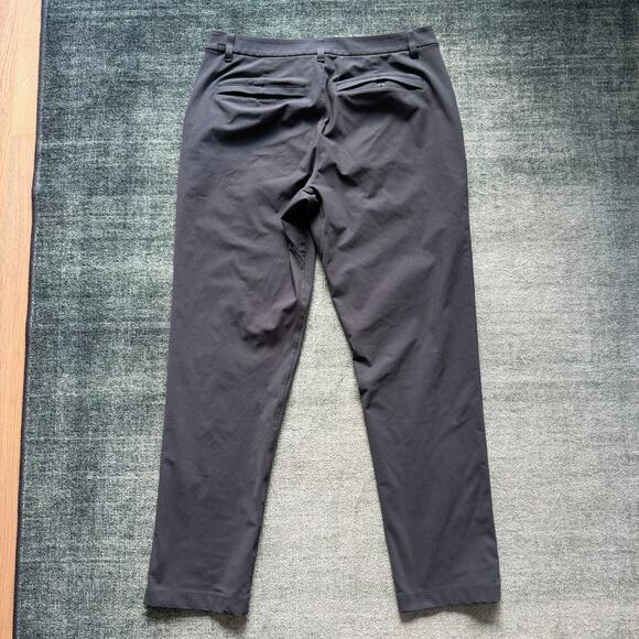Lululemon Pants Mens 32 ABC Classic Fit Trouser Warpstreme 32x29 charcoal Gray - Picture 3 of 5